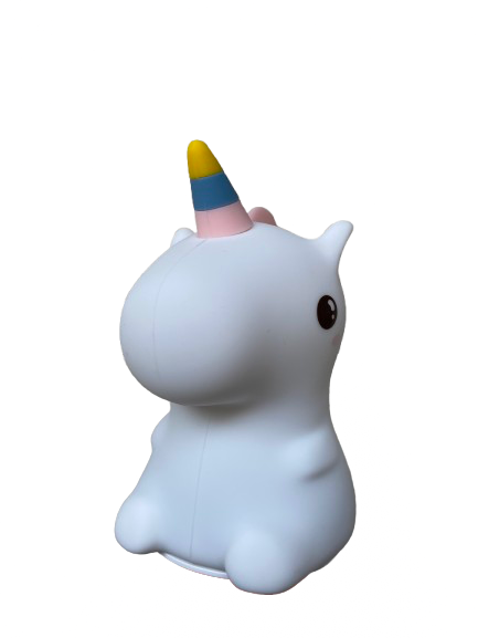 Veilleuse licorne pour enfant avec lumière LED douce apaisante