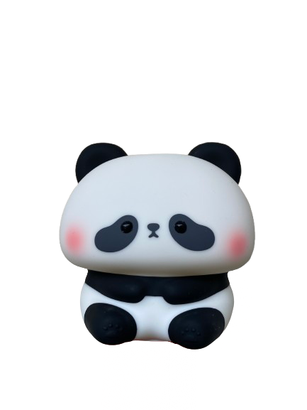 Veilleuse panda pour enfant LED en silicone rechargeable