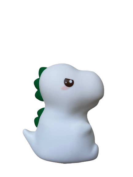 Veilleuse dinosaure pour enfant LED en silicone rechargeable